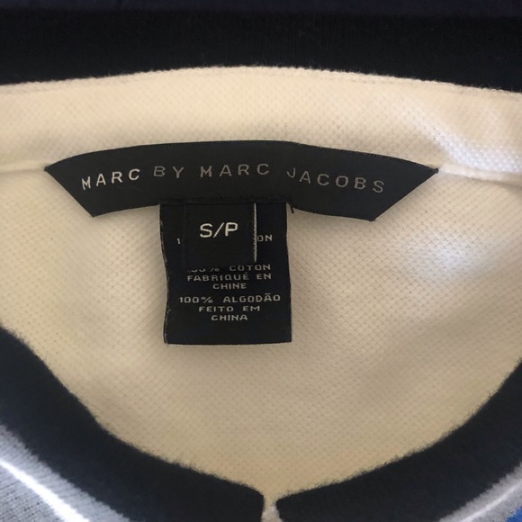 MARC BY MARC JACOBS white polo size small - Picture 8 of 9
